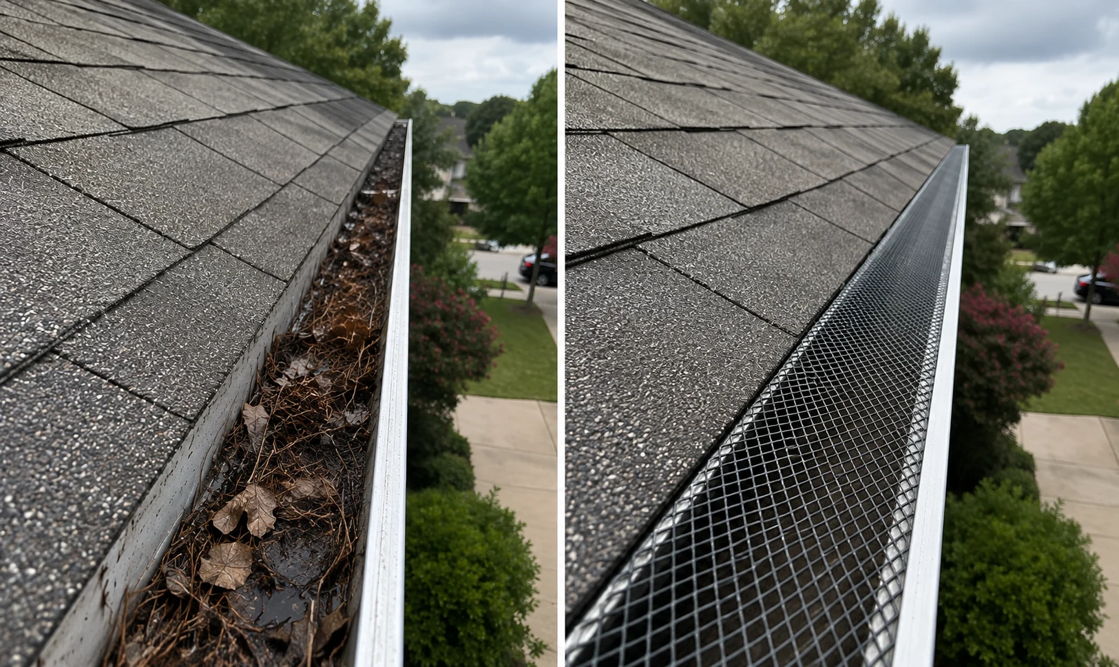 Gutter Care & Protection for a Buda, Texas home